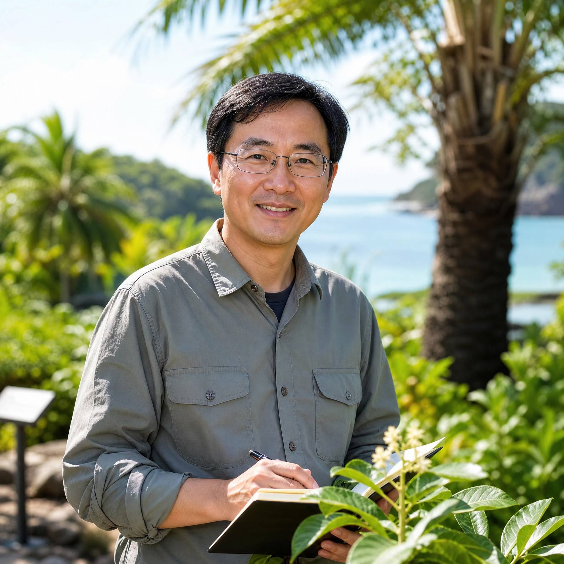 麻豆传媒植物专家王建林